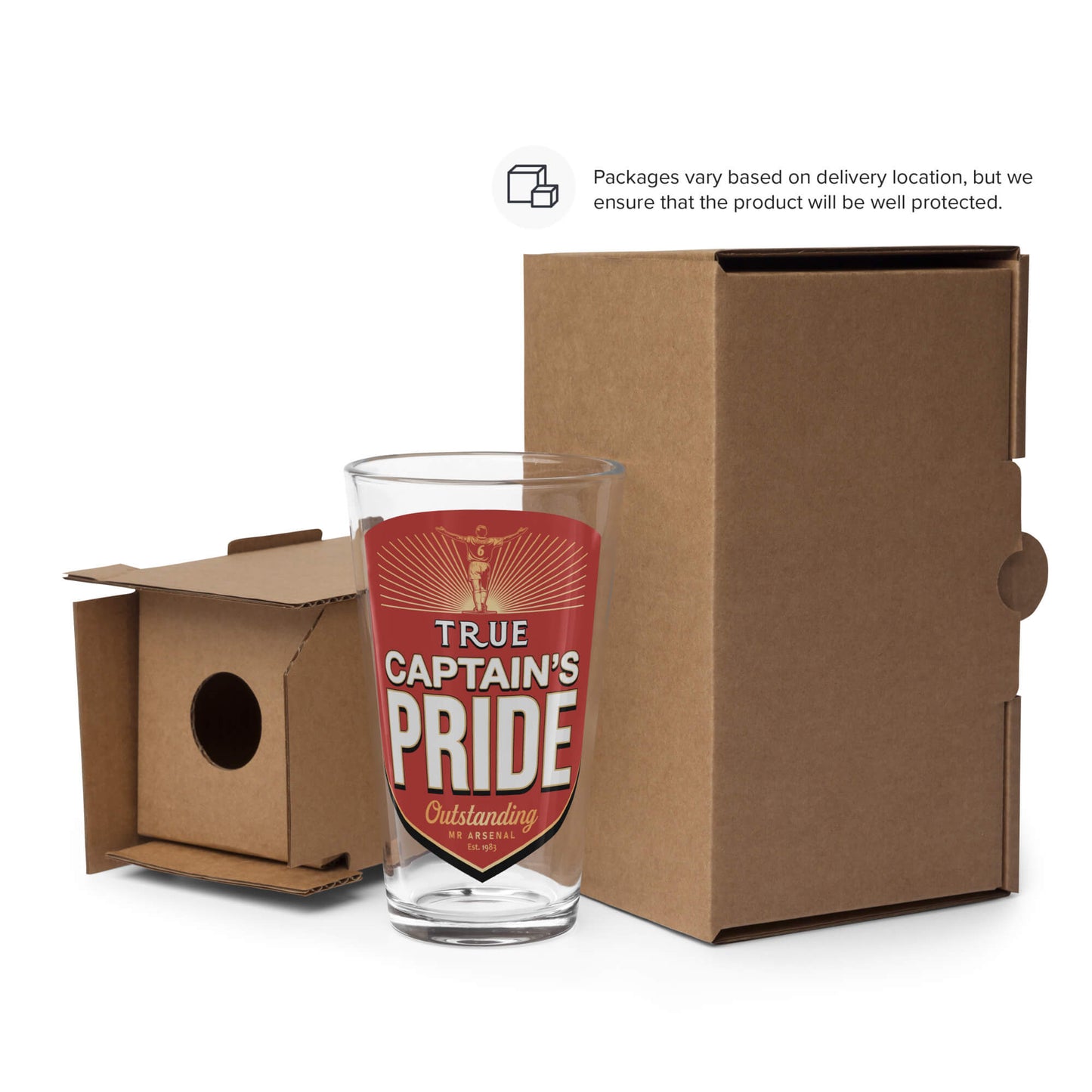 Captain Adams Pint Glass