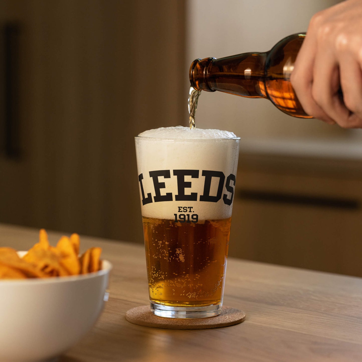 Leeds 1919 Beer Glass