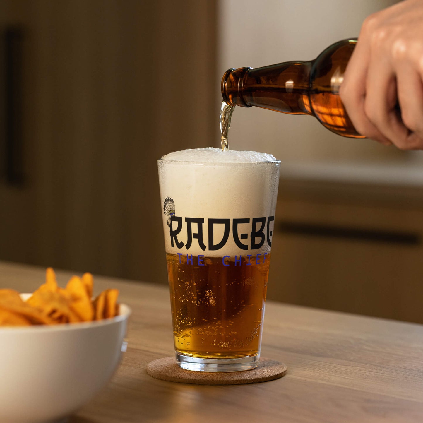 Radebe Beer Glass