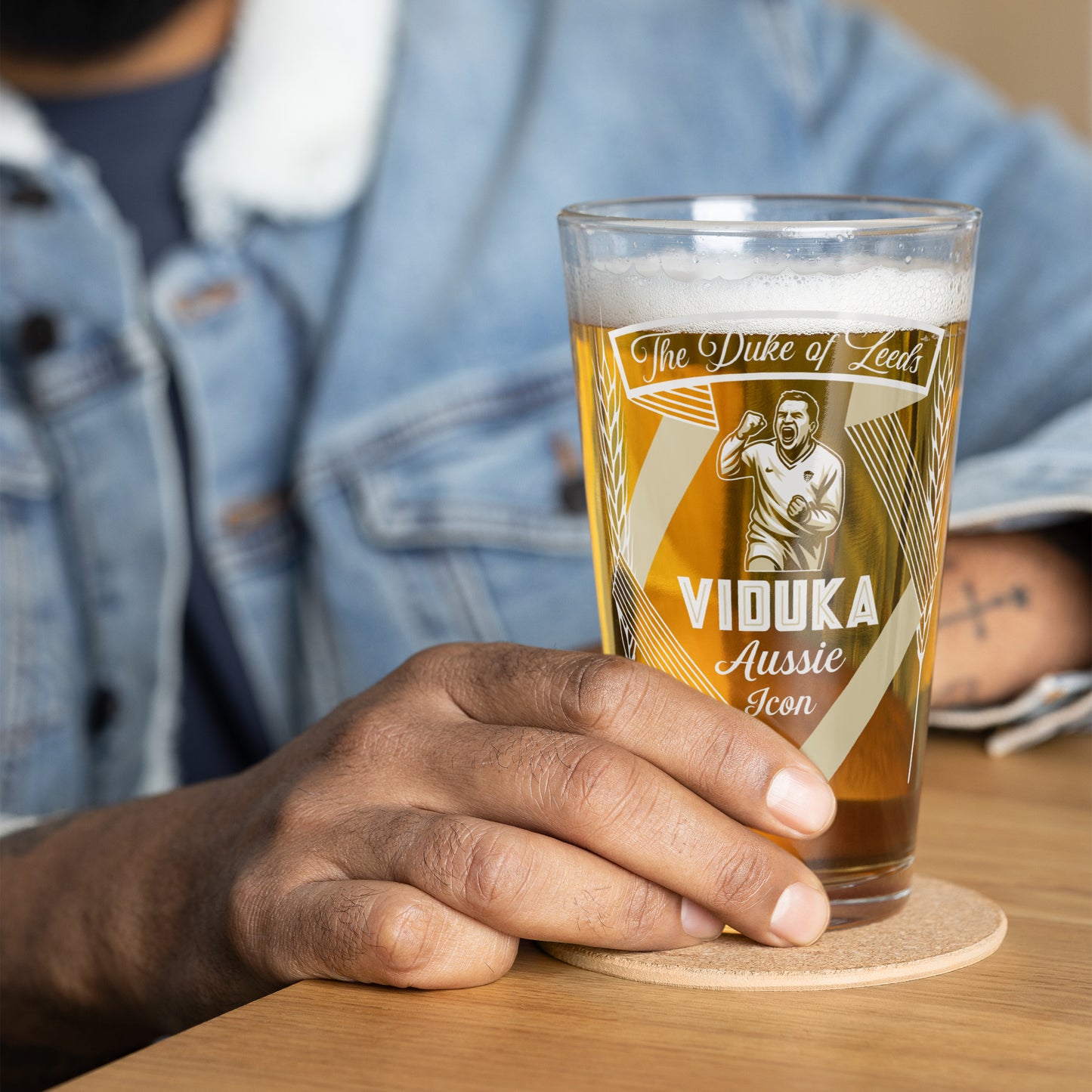 The Duke Pint Glass