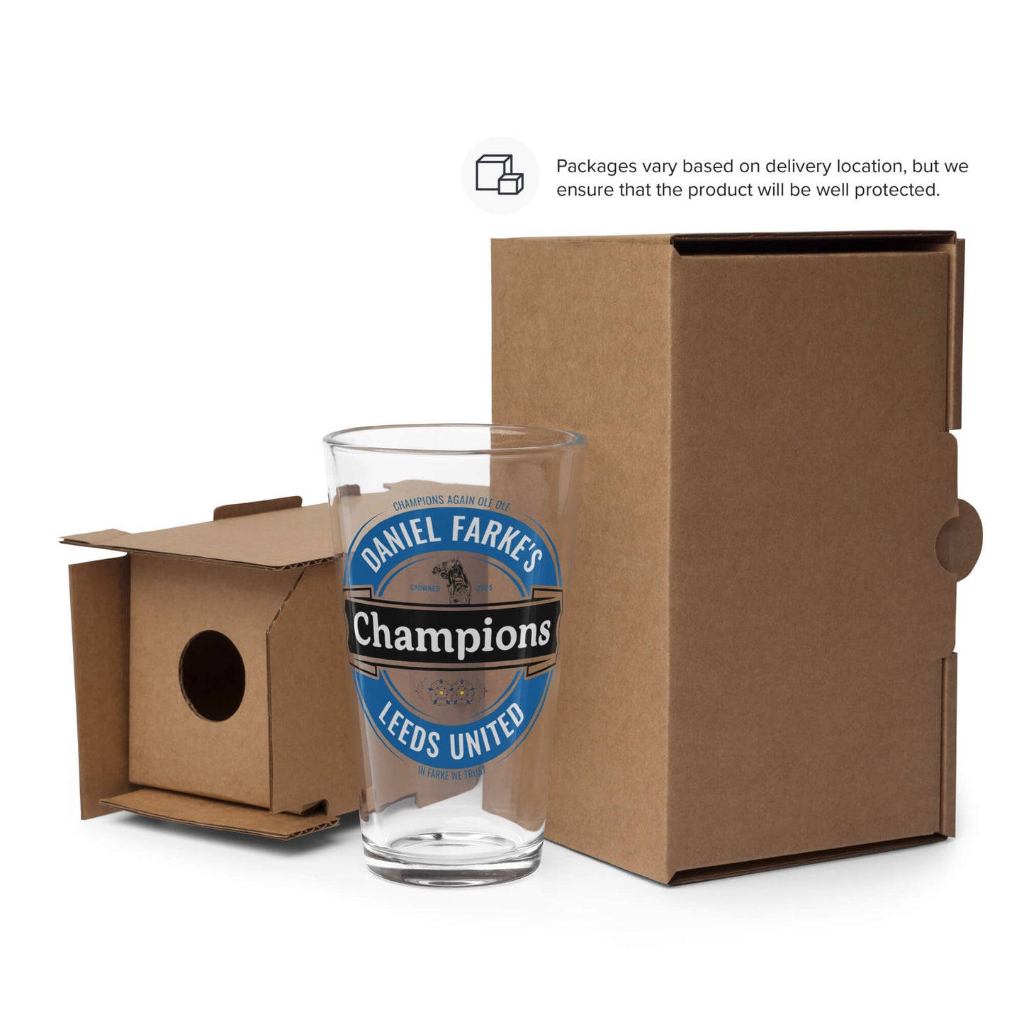 Champions Pint Glass