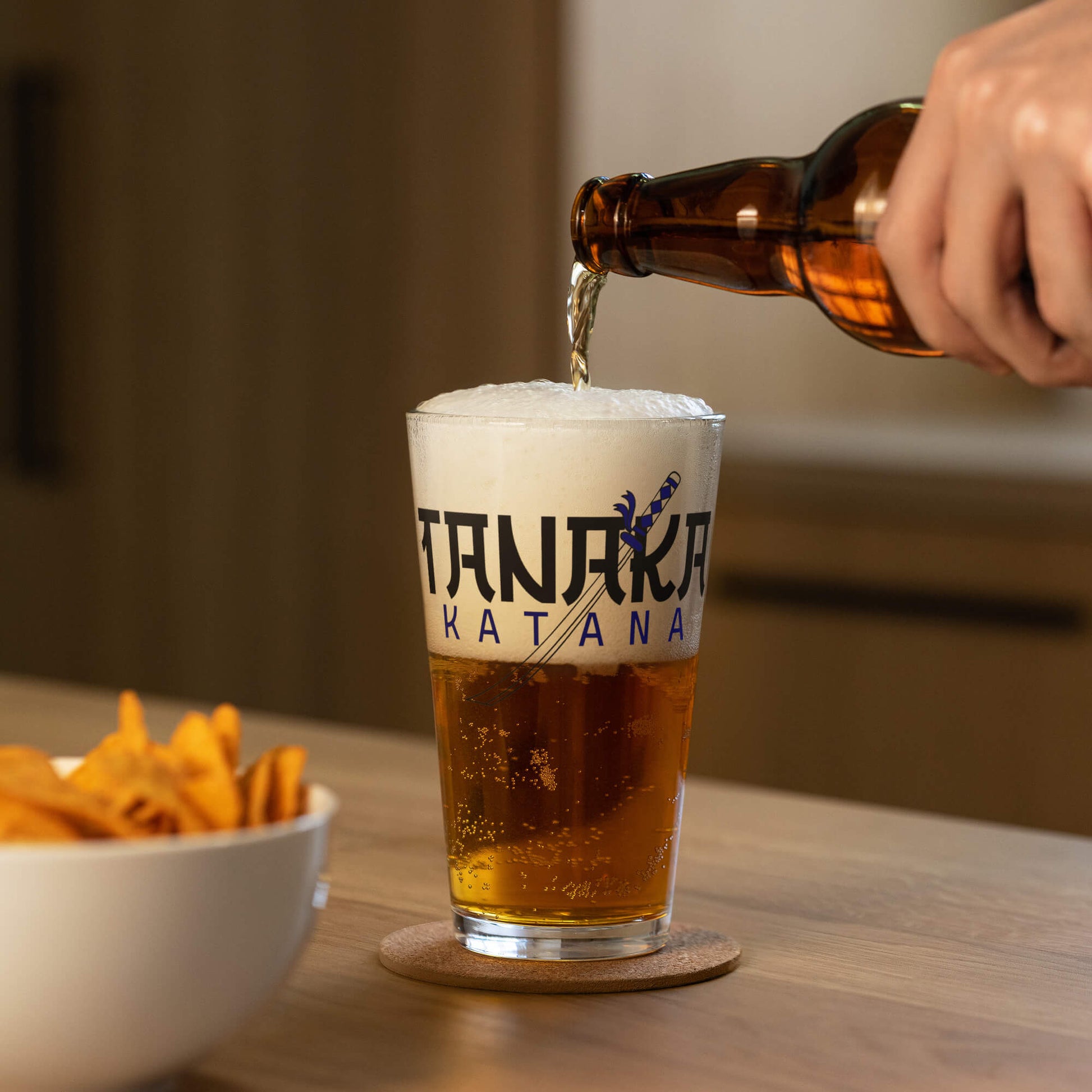 Tanaka Katana Beer Glass