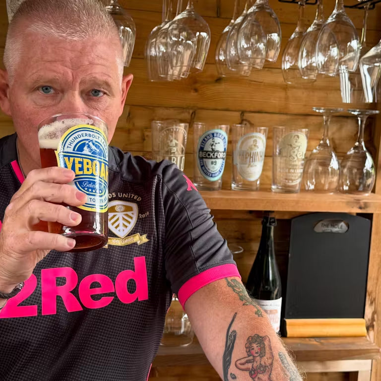 Yeboah Customer Pint Glass