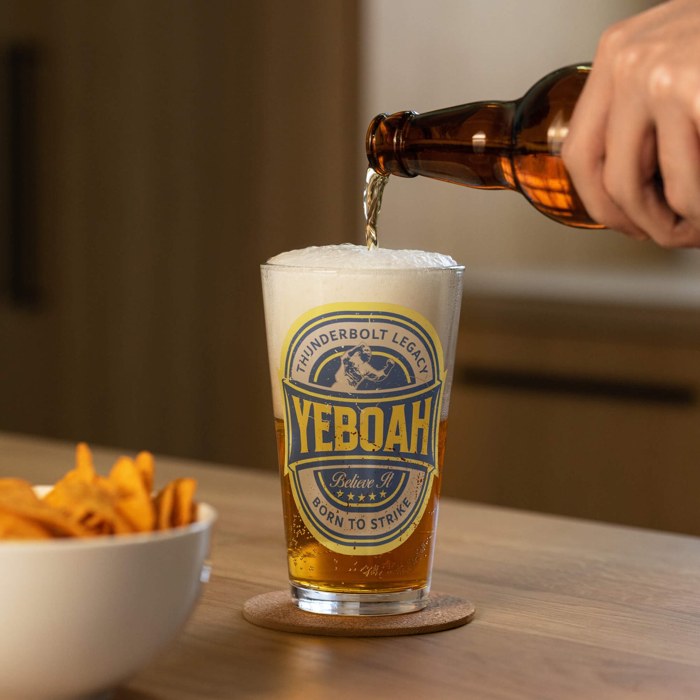 Yeboahbelieveit Beer Glass