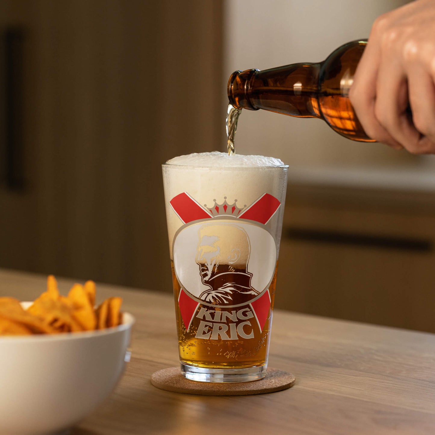 King Eric Pint Glass