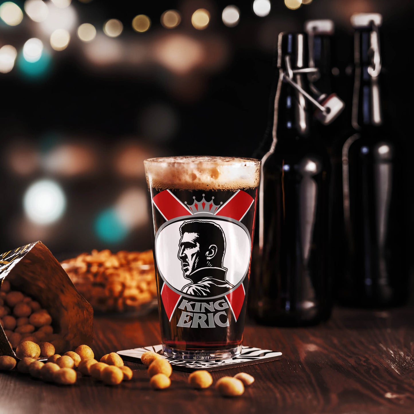 King Eric Pint Glass