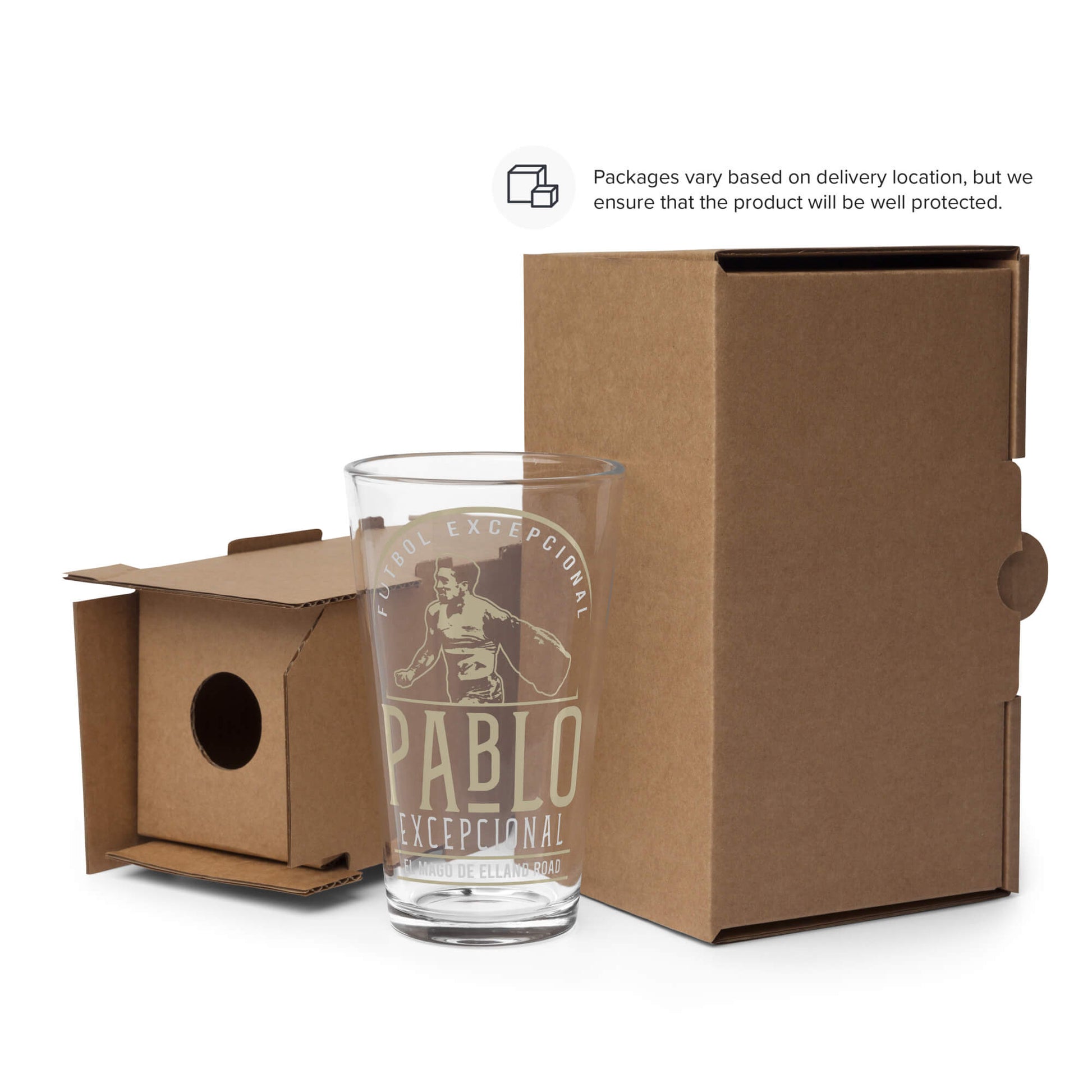 Pablo Leeds Pint Glass Boxed