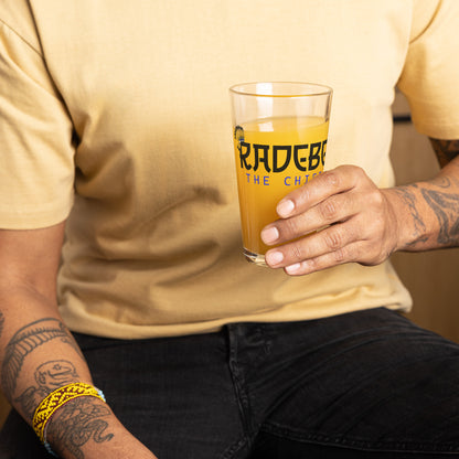 Chief Radebe Pint Glass