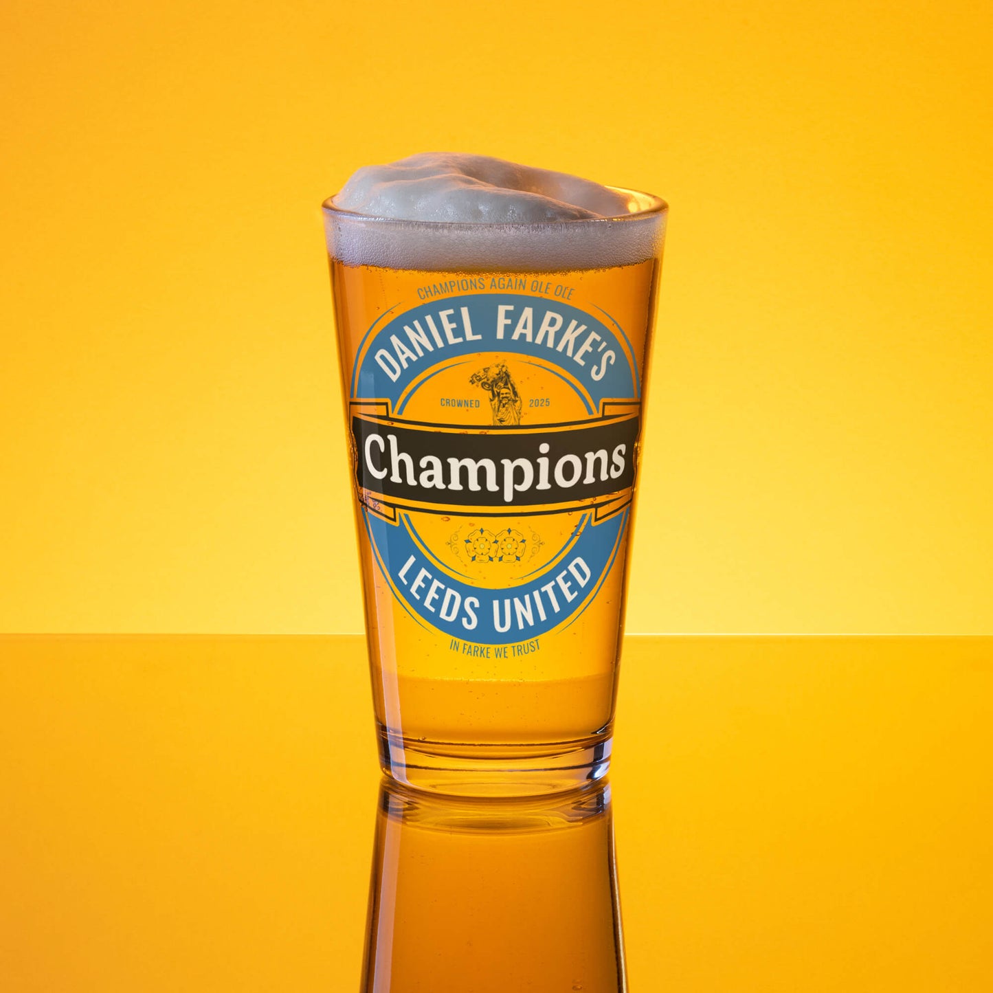 Champions Pint Glass
