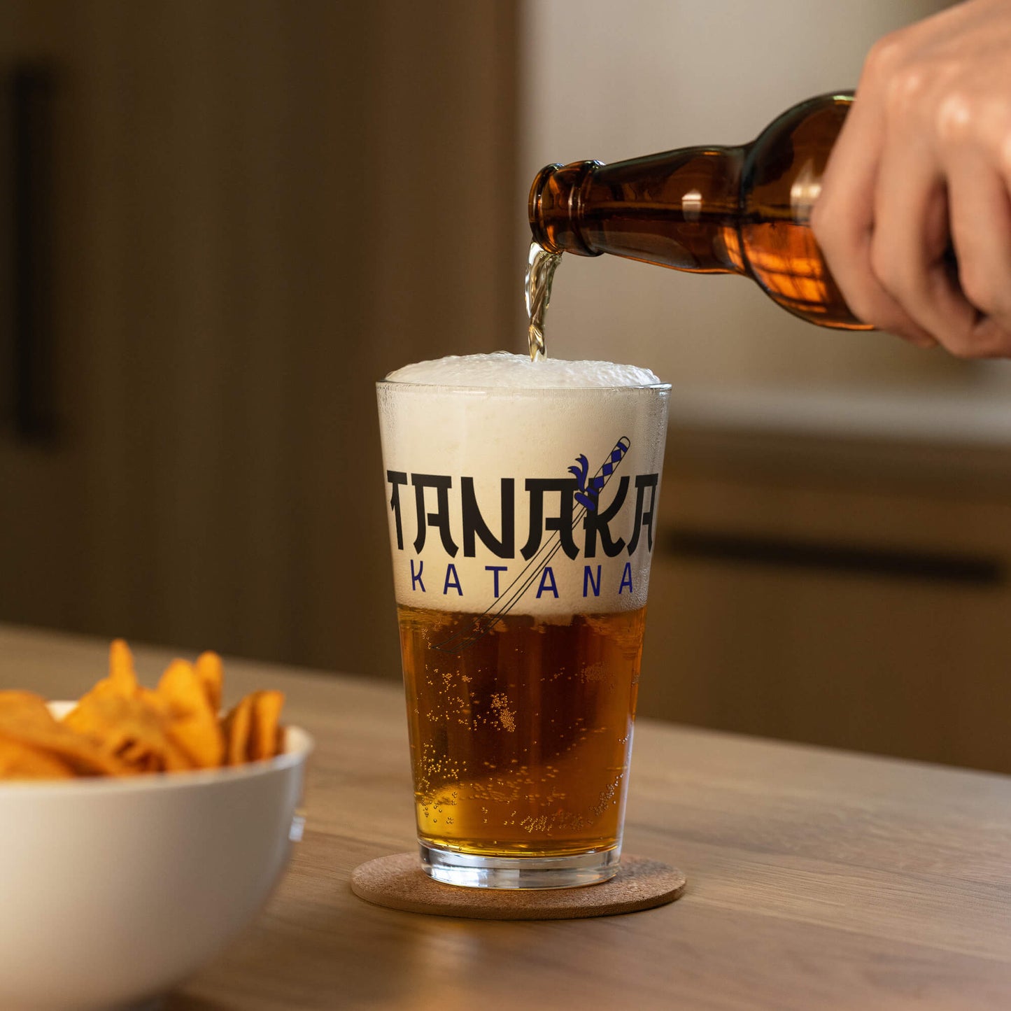 Tanaka Katana Beer Glass