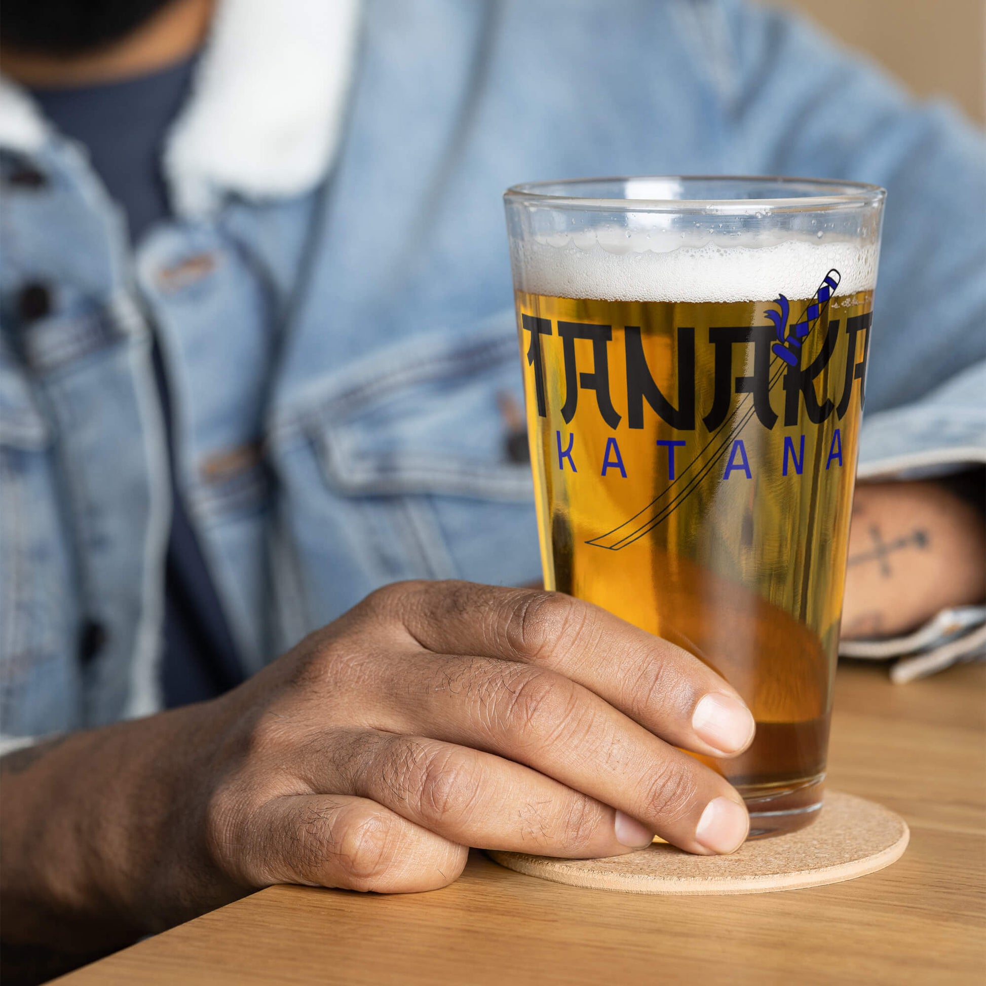 Tanaka Katana Beer Glass