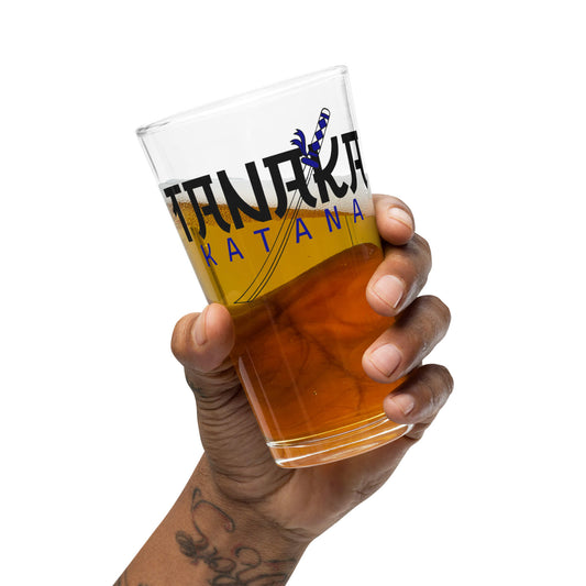 Tanaka Katana Leeds United Pint Glass
