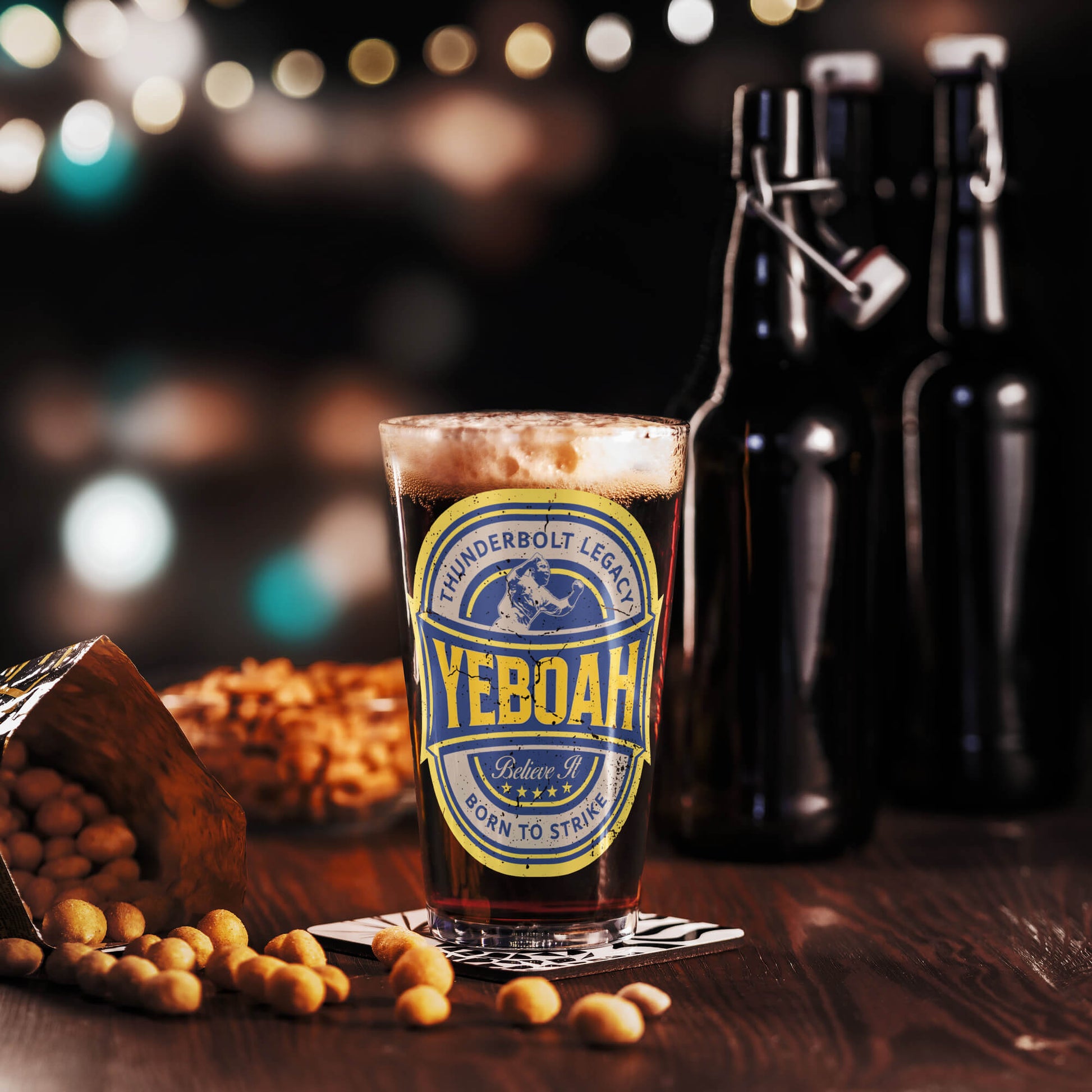 Yeboahbelieveit Pint Glass